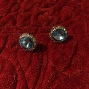 Costume pierce sterling silver post